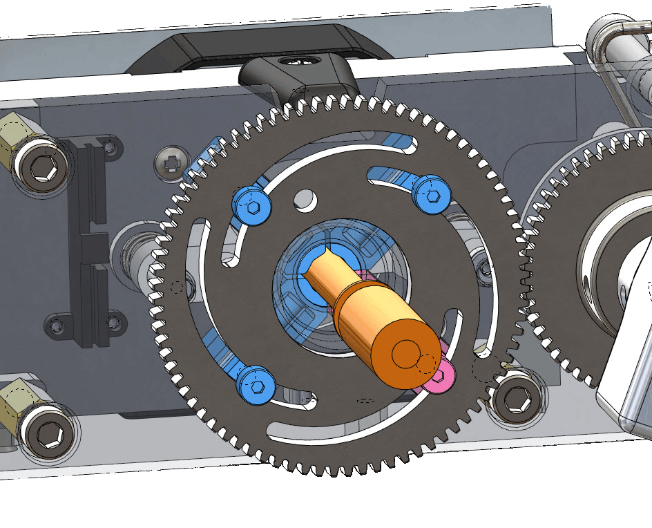 Jaws gripping ferrule with smooth shaft