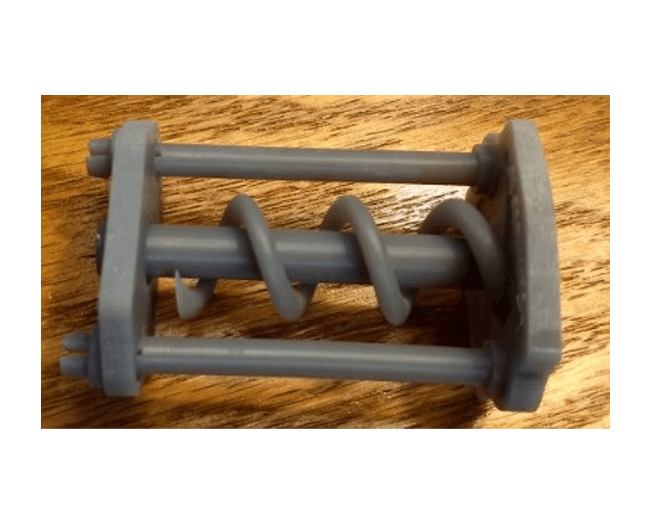 Small & very thin part, plan view